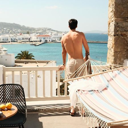 Yalos Hotel Sunset View Mykonos Town Private Rooms Bagian luar foto
