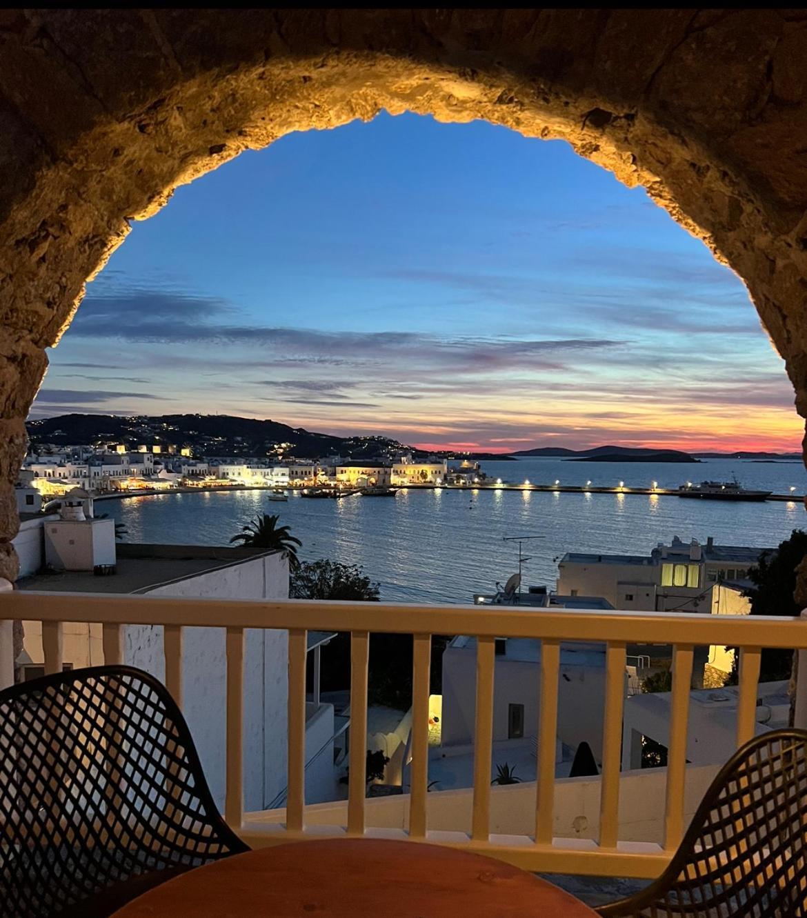 Yalos Hotel Sunset View Mykonos Town Private Rooms Bagian luar foto