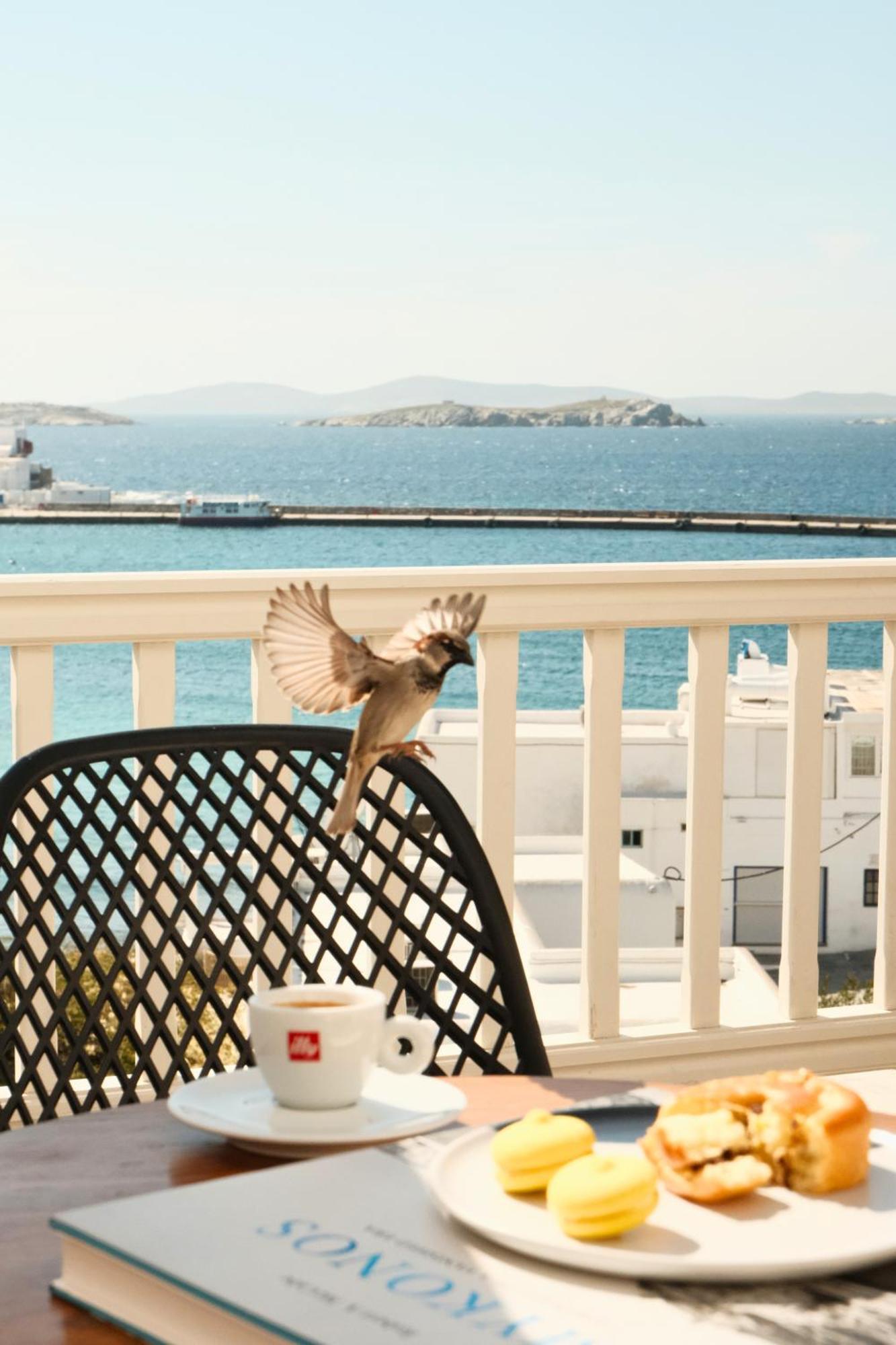 Yalos Hotel Sunset View Mykonos Town Private Rooms Bagian luar foto