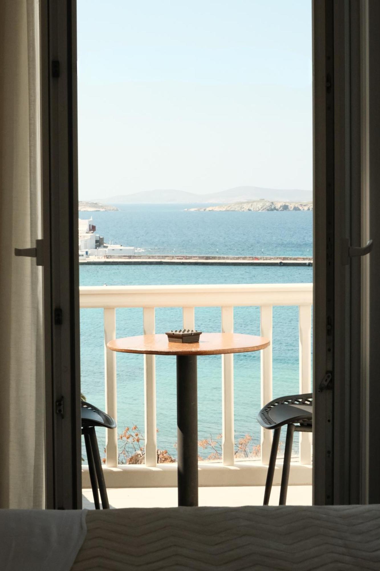 Yalos Hotel Sunset View Mykonos Town Private Rooms Bagian luar foto